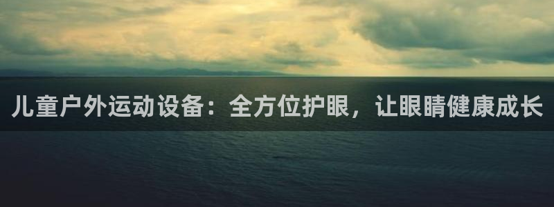 好博体育官方正版app娱乐首页官网下载:儿童户外运动设备:全